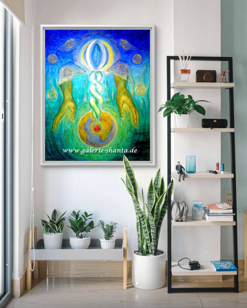 Heile die Welt - Seelenheilungsbild