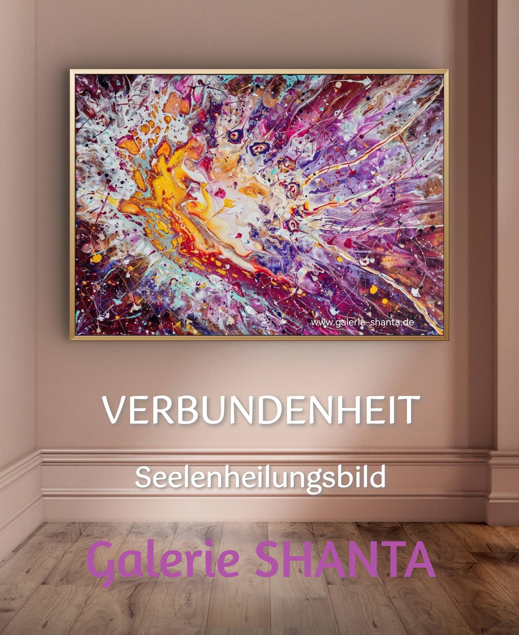 Verbundenheit - Seelenheilungsbild - Justine Felix